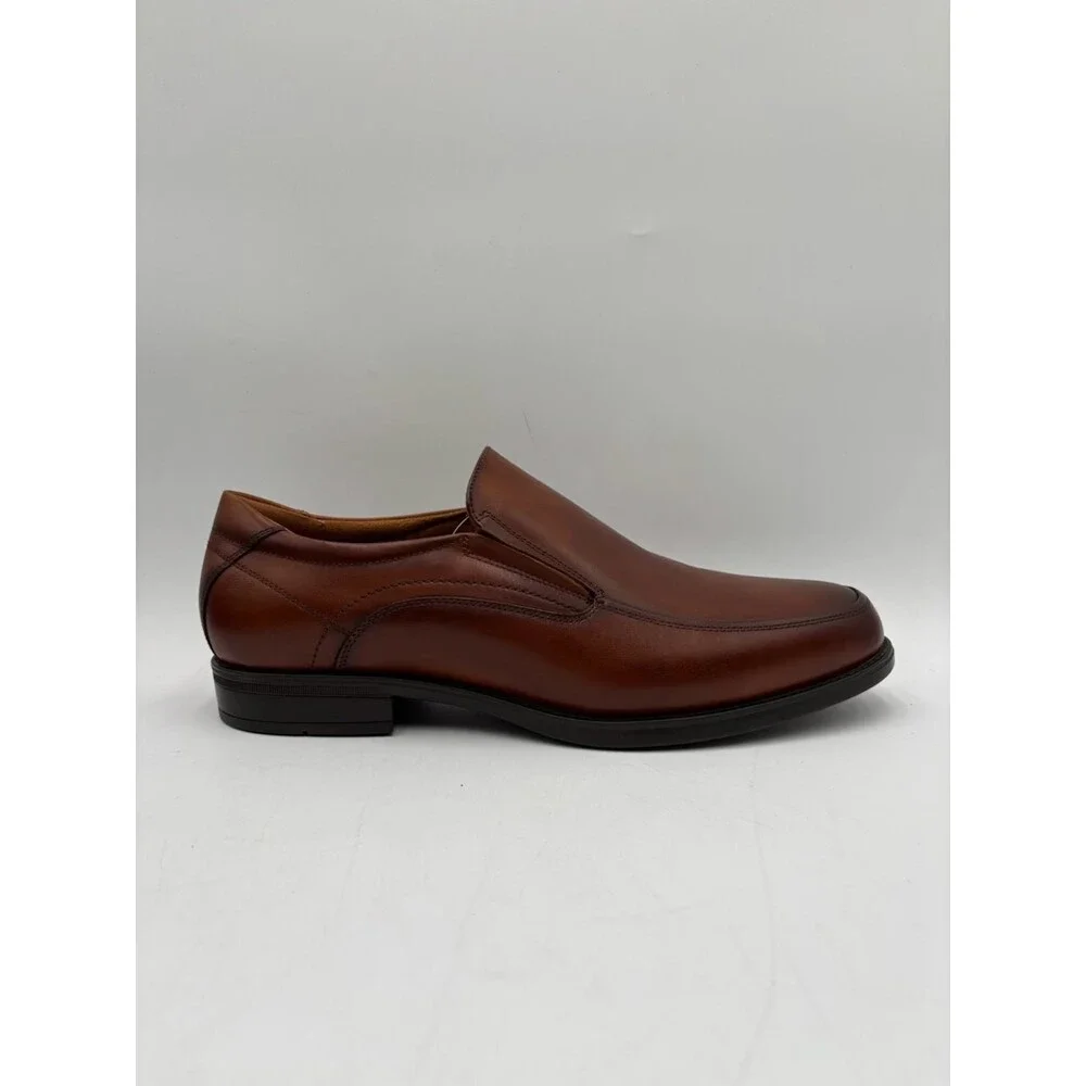 Florsheim MIDTOWN MOC SLP COGNAC Men's NEW Slip-On Shoes Brown US Size 11 3E